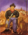 Le chasseur Fernando Botero